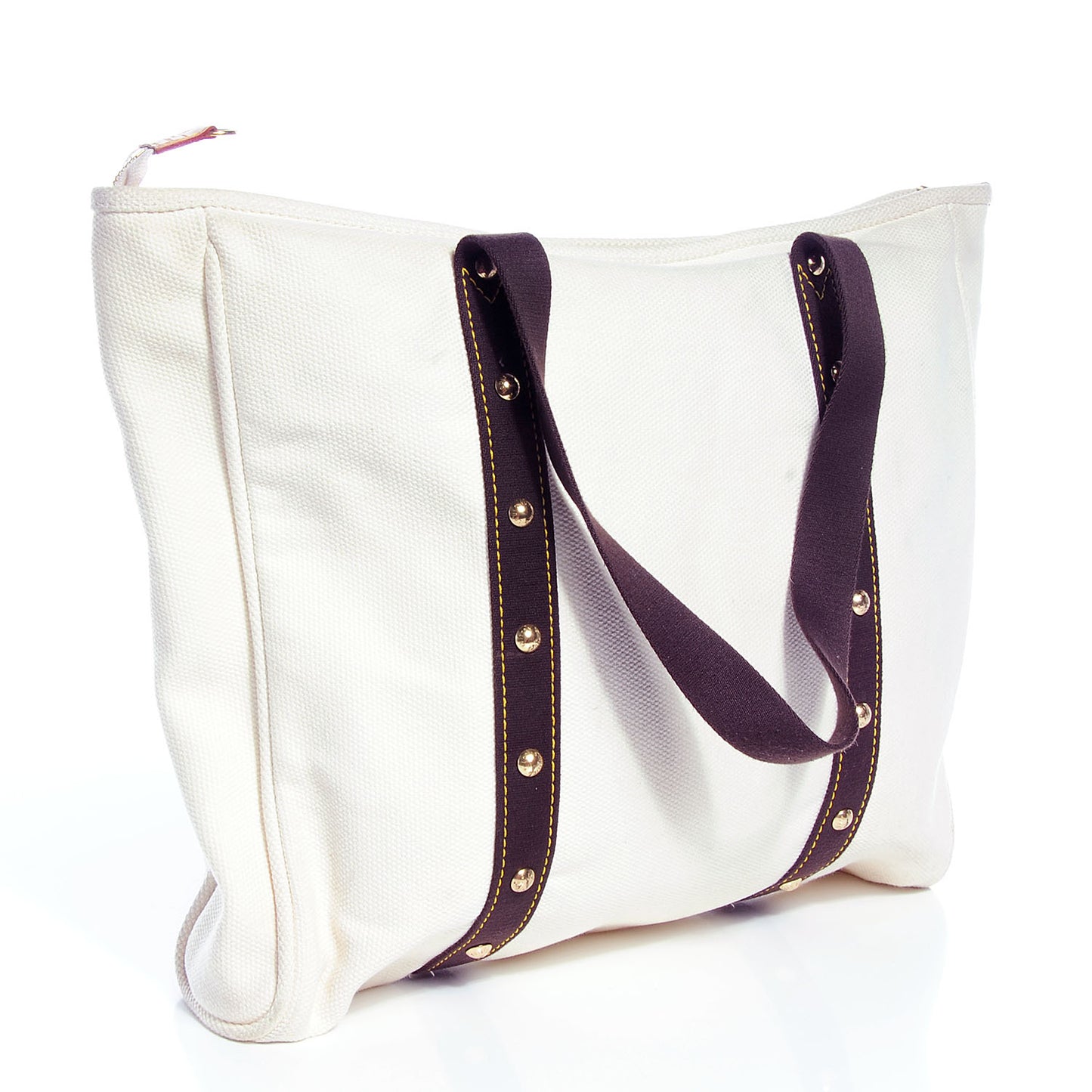 Toile Antigua Cabas GM Tote White