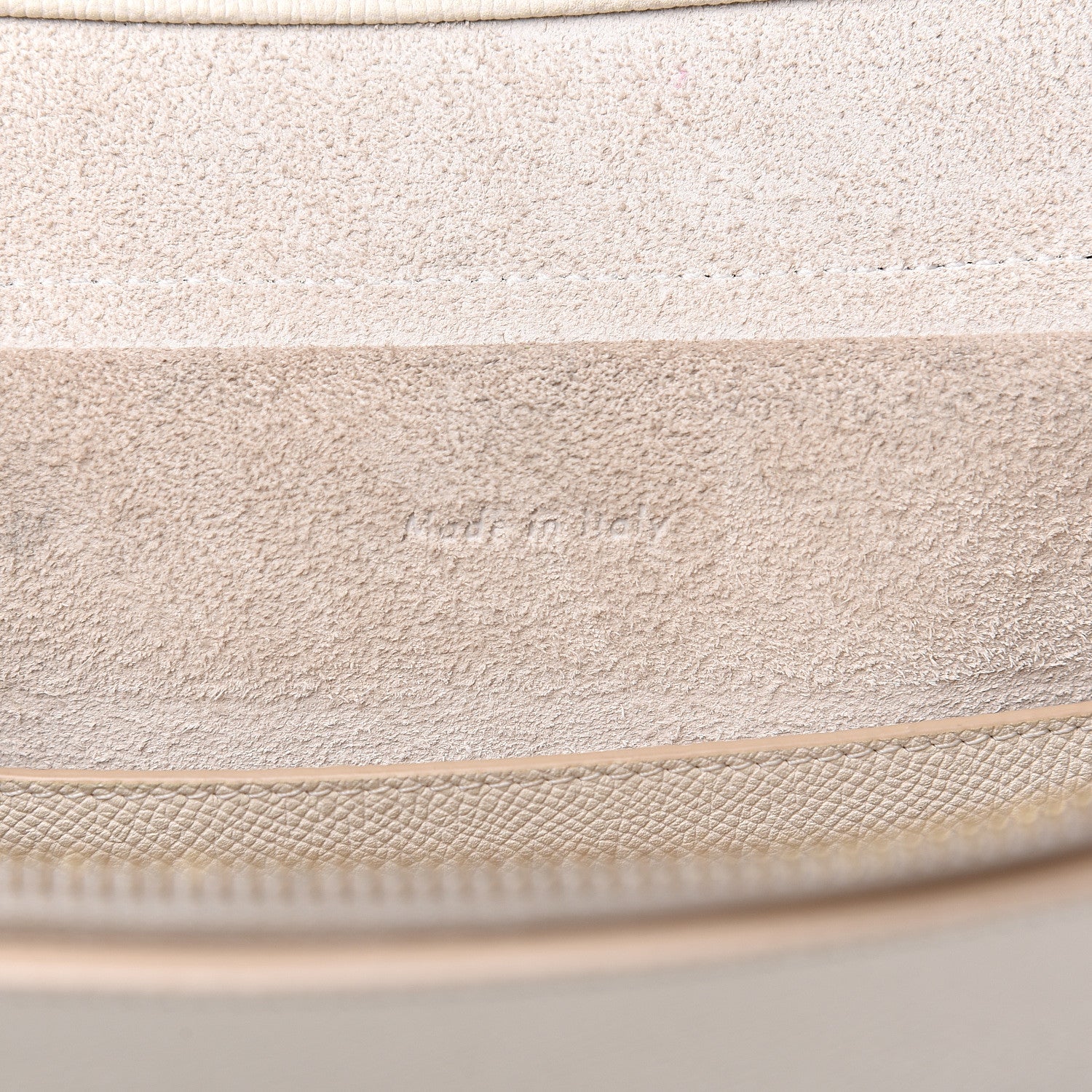 Celine Grained Calfskin Micro Belt Bag Linen 6 of 12