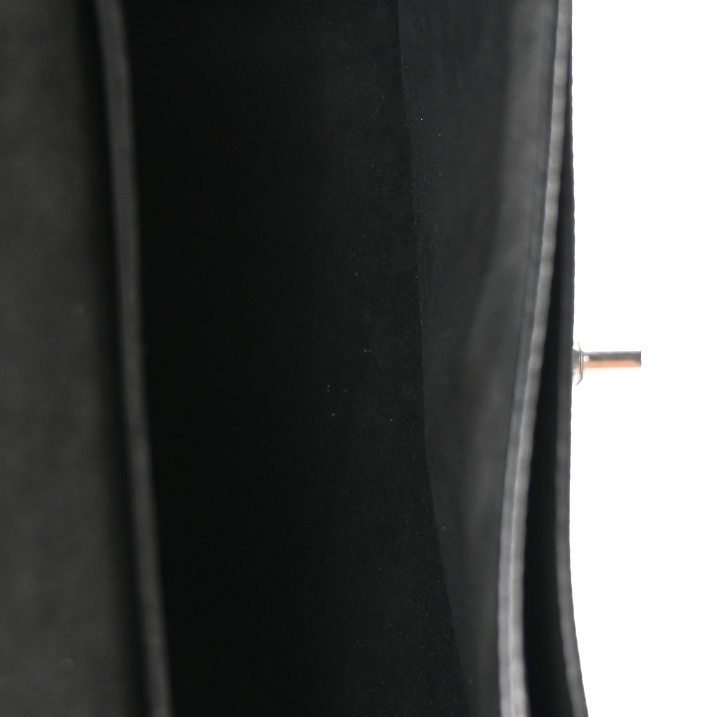 Soft Calfskin My Lockme Chain Bag BB Black