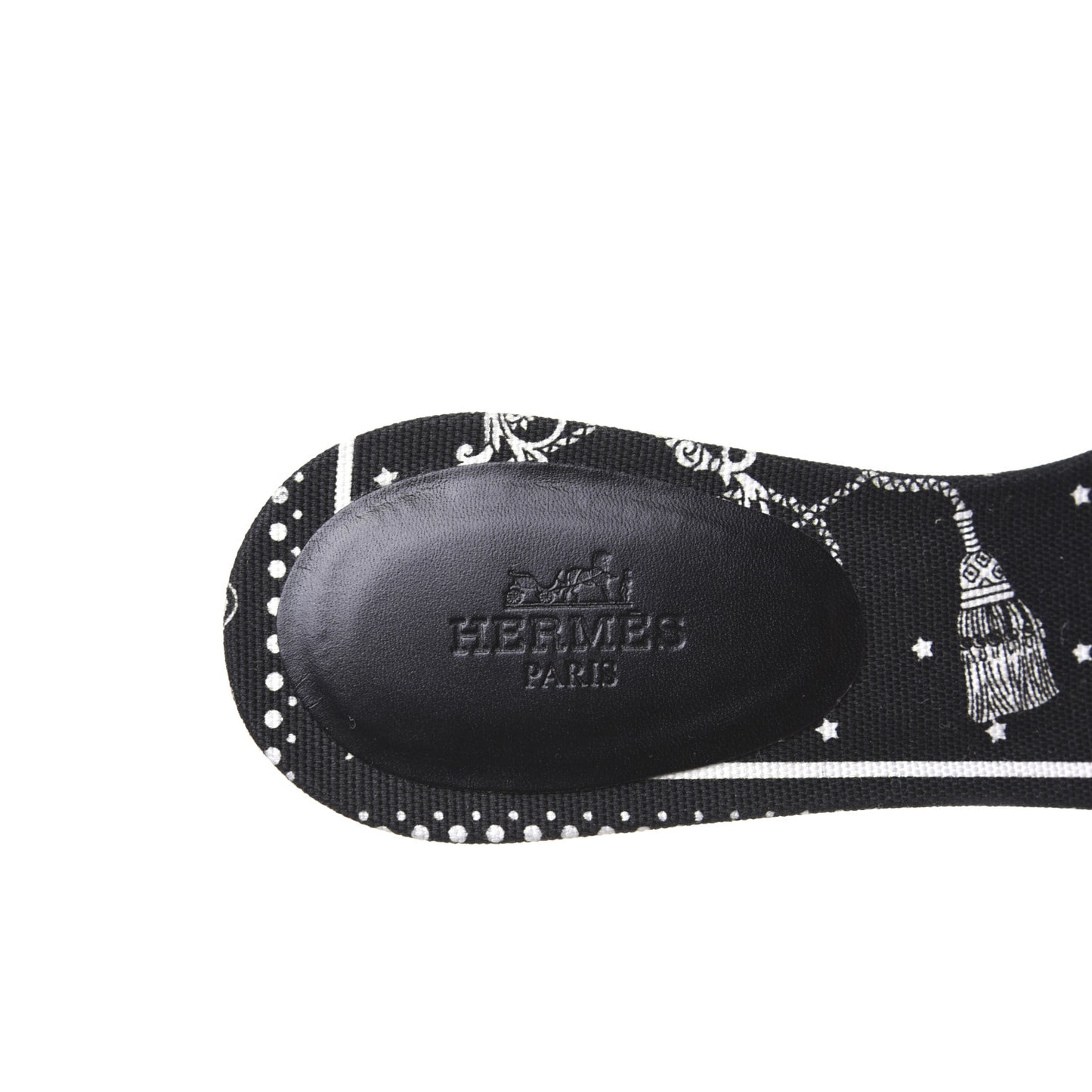 Calfskin Oasis Sandals 36.5 Black