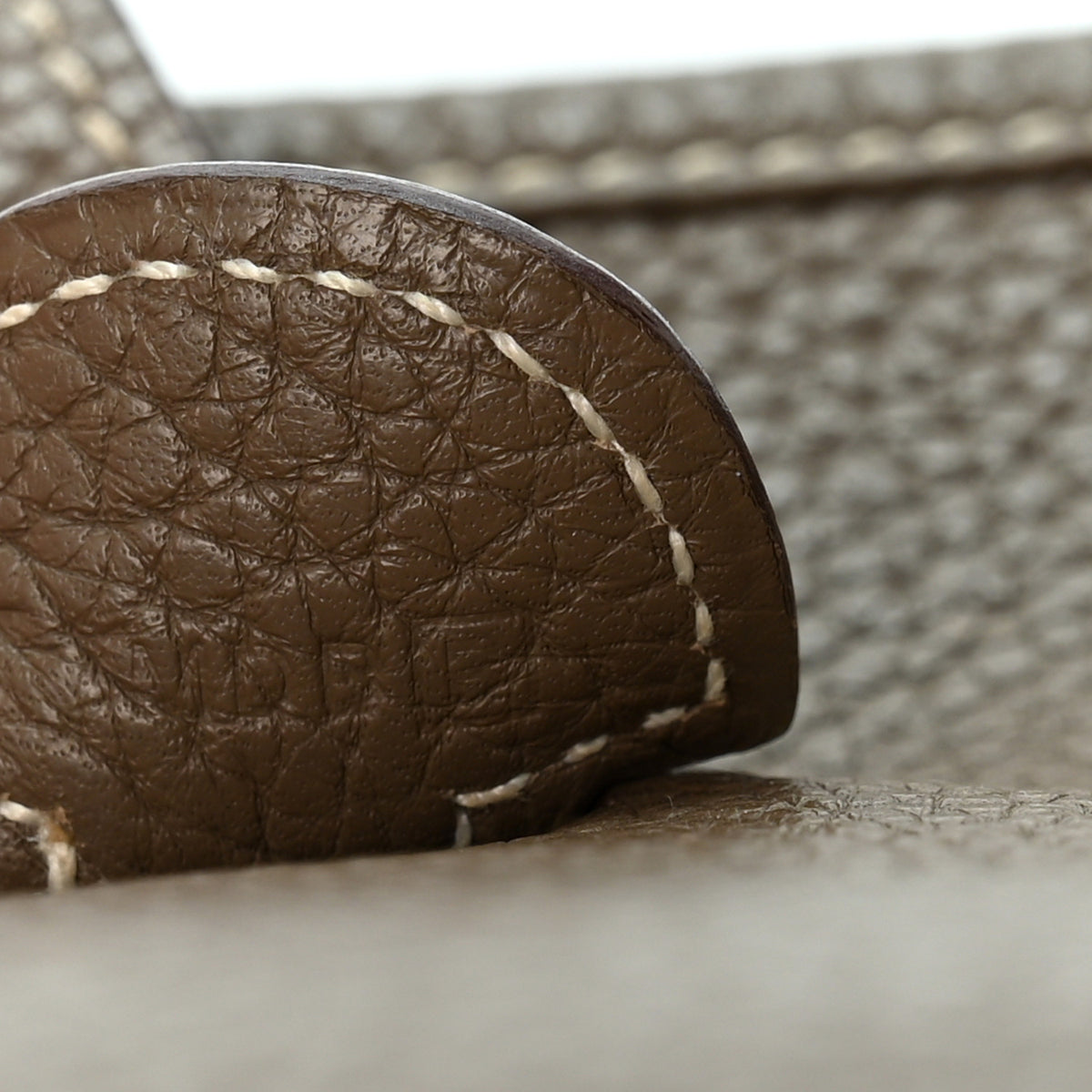 Hermes Taurillon Clemence EVELYNE III PM Etoupe 7 of 12