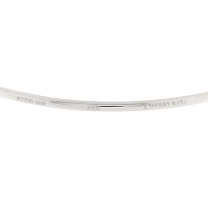 Tiffany Sterling Silver 18K Yellow Gold Hook Bangle Bracelet 3 of 4