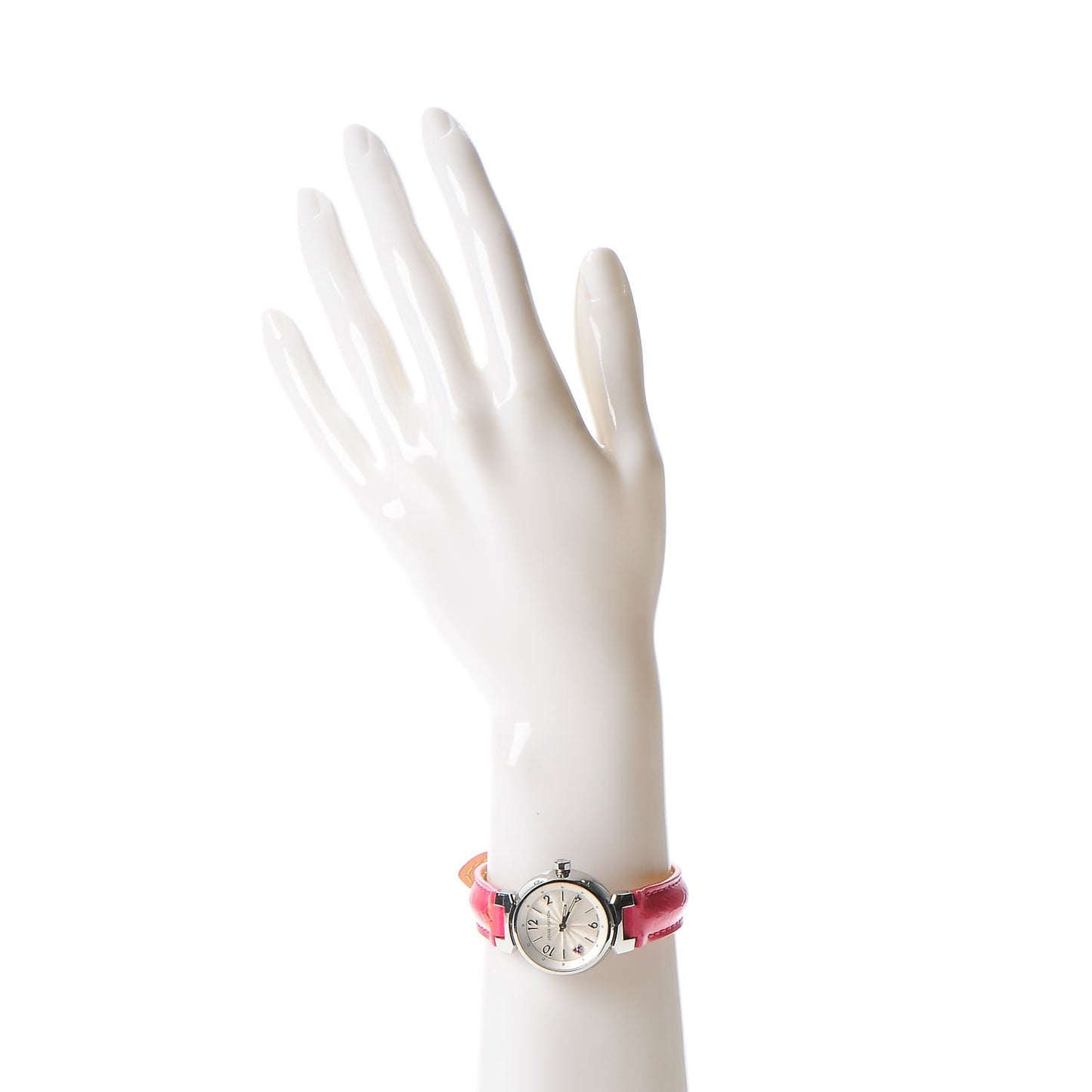 Stainless Steel Vernis 28mm Tambour Quartz Watch