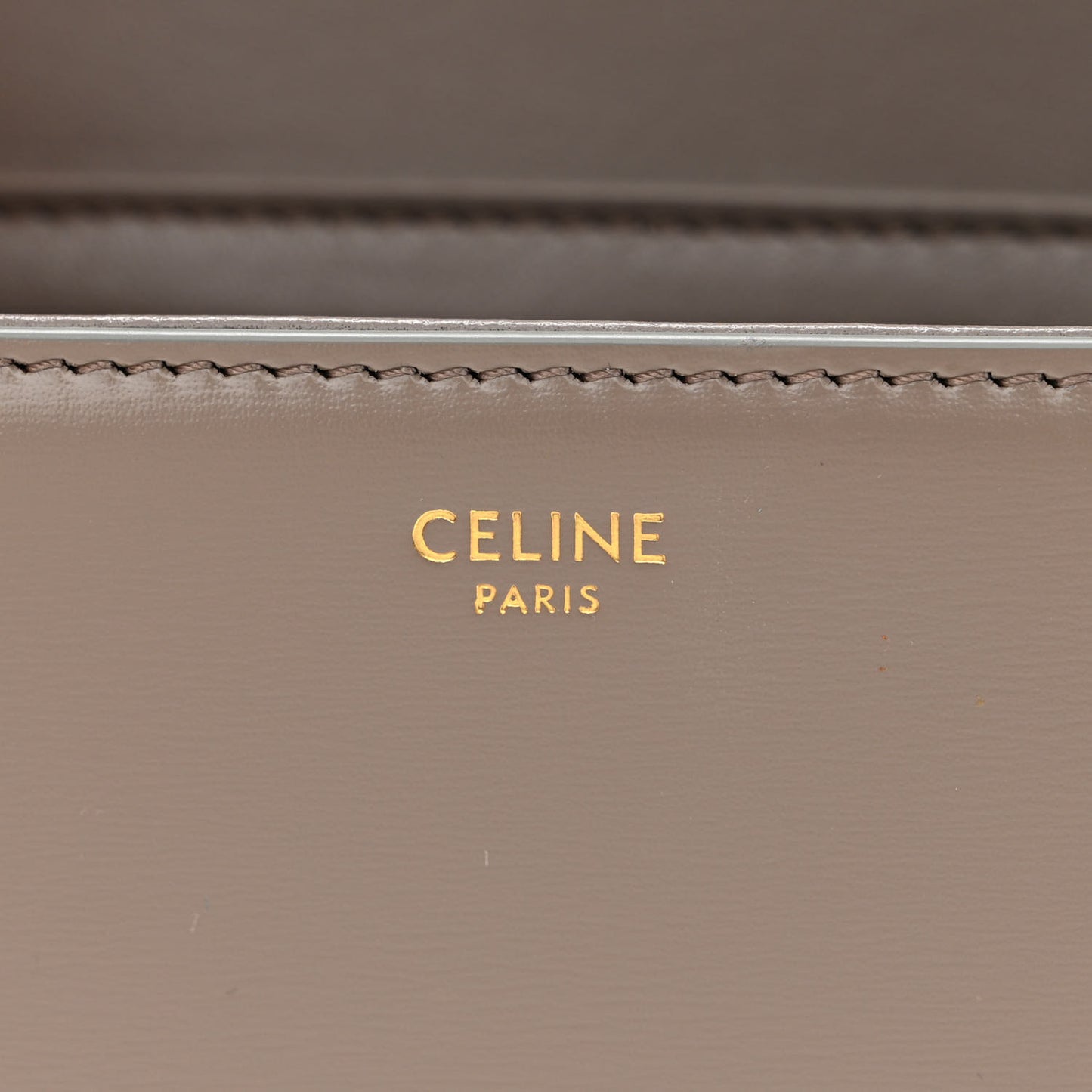 Shiny Calfskin Teen Triomphe Pebble