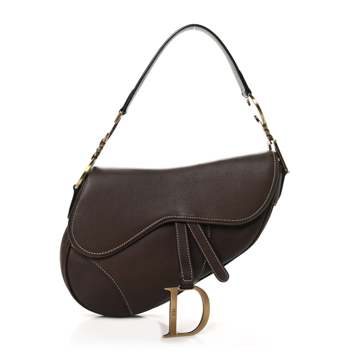 Calfskin Saddle Bag Brown