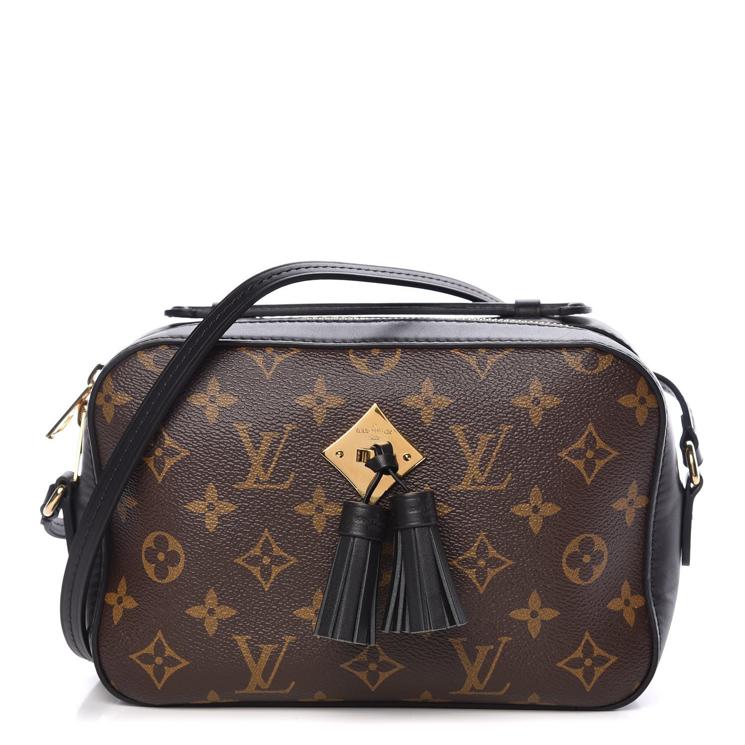 Louis Vuitton Monogram Saintonge Black 1 of 8