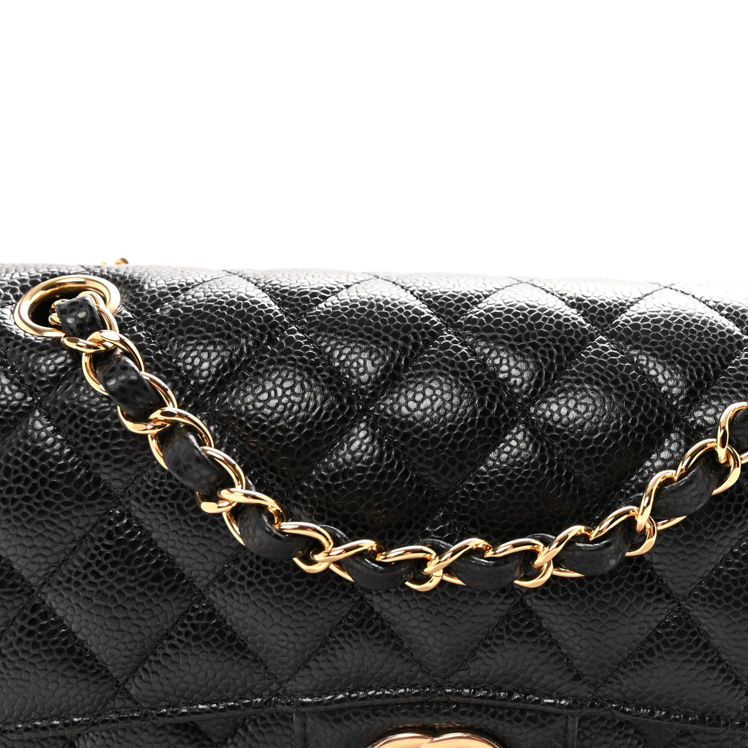 Chanel Caviar Quilted Small Double Flap Black 8 of 11