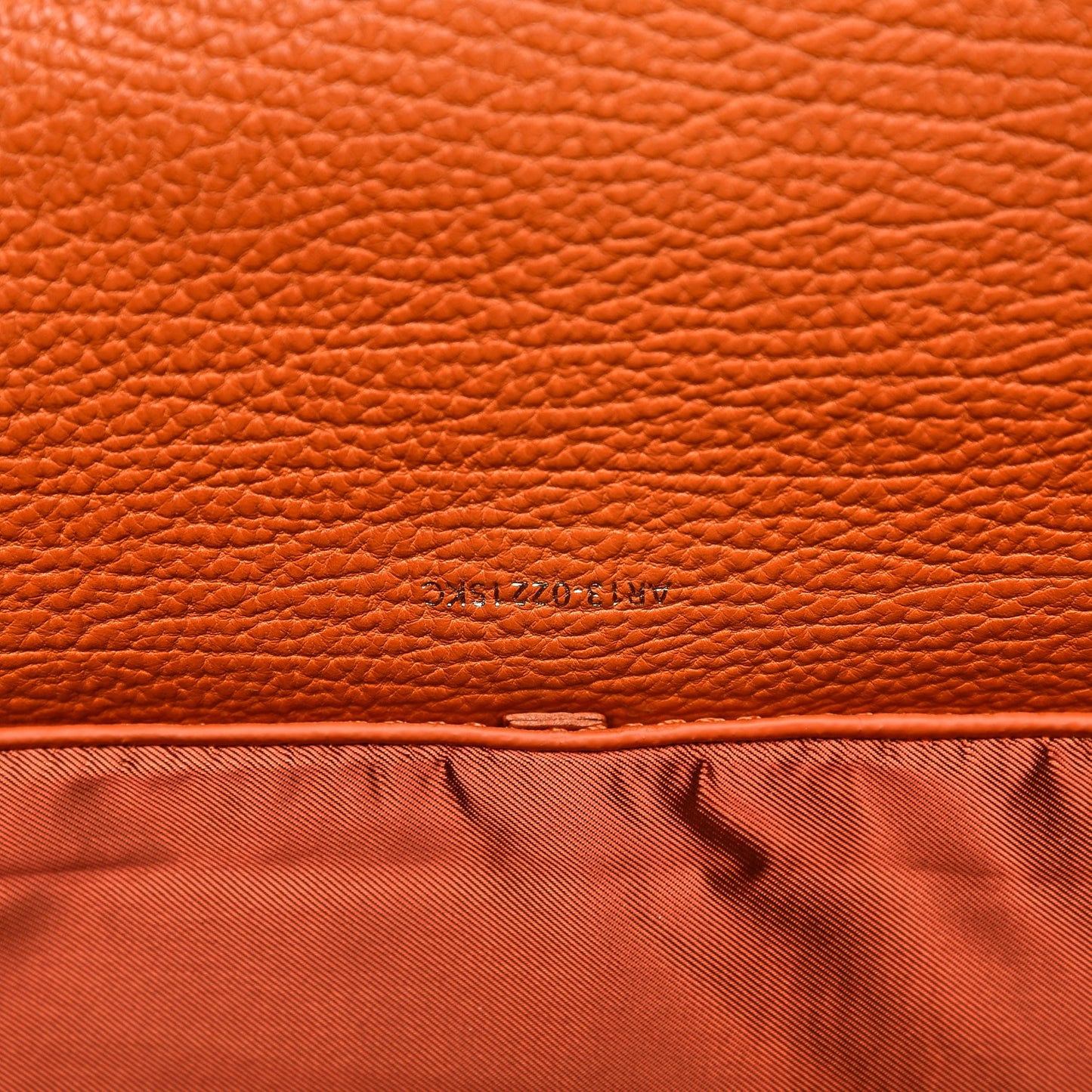 3.1 Textured Calfskin Large Pashli Satchel Mandarin