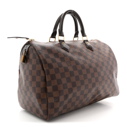 Louis Vuitton Damier Ebene Speedy 35 3 of 11