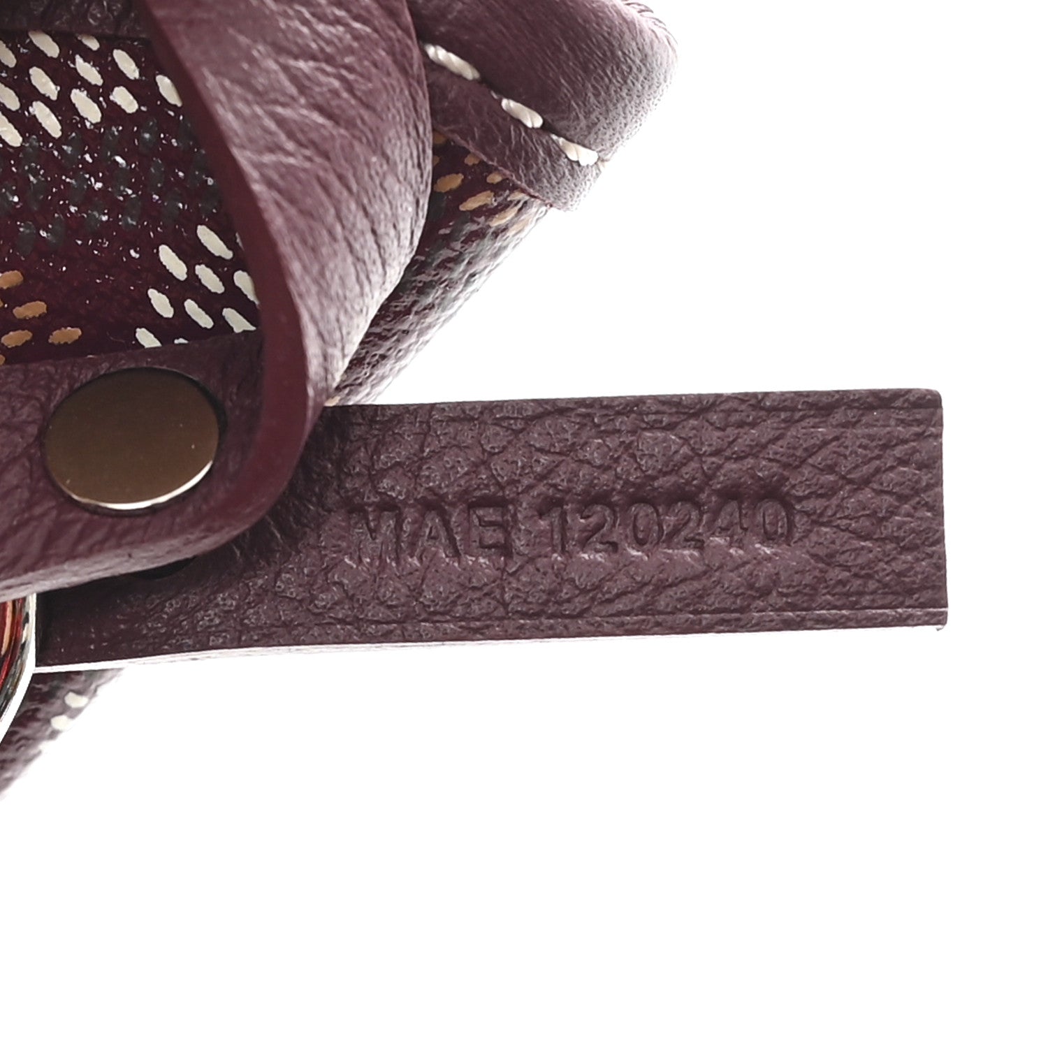 Goyard Goyardine Boheme Hobo Burgundy 8 of 11
