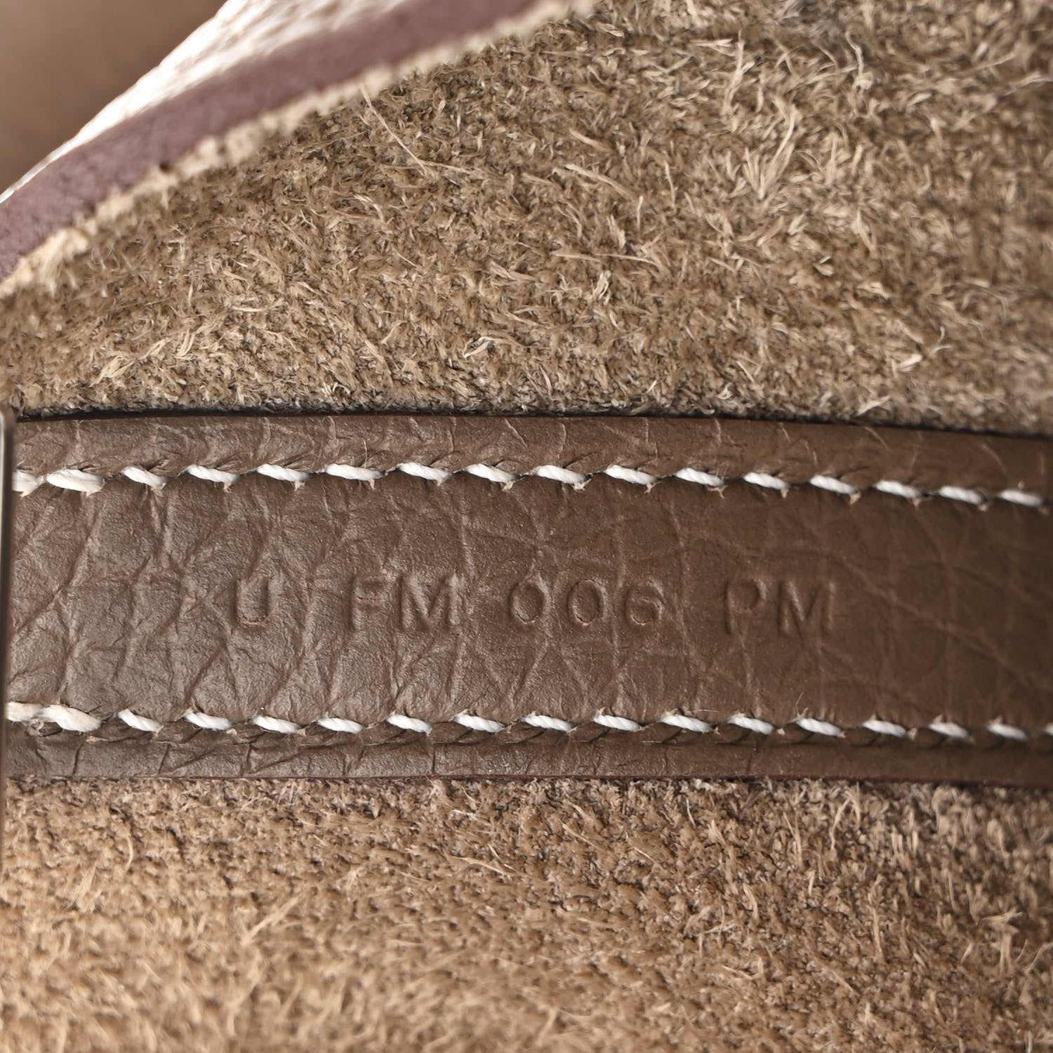 Hermes Taurillon Clemence Picotin Lock 22 MM Etoupe 7 of 12