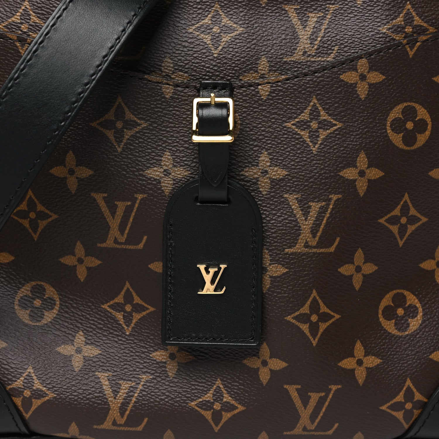 Louis Vuitton Monogram Odeon PM Black 7 of 9