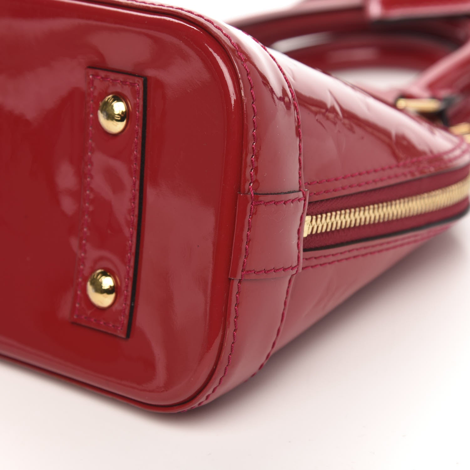 Louis Vuitton Vernis Alma BB Cherry 8 of 8