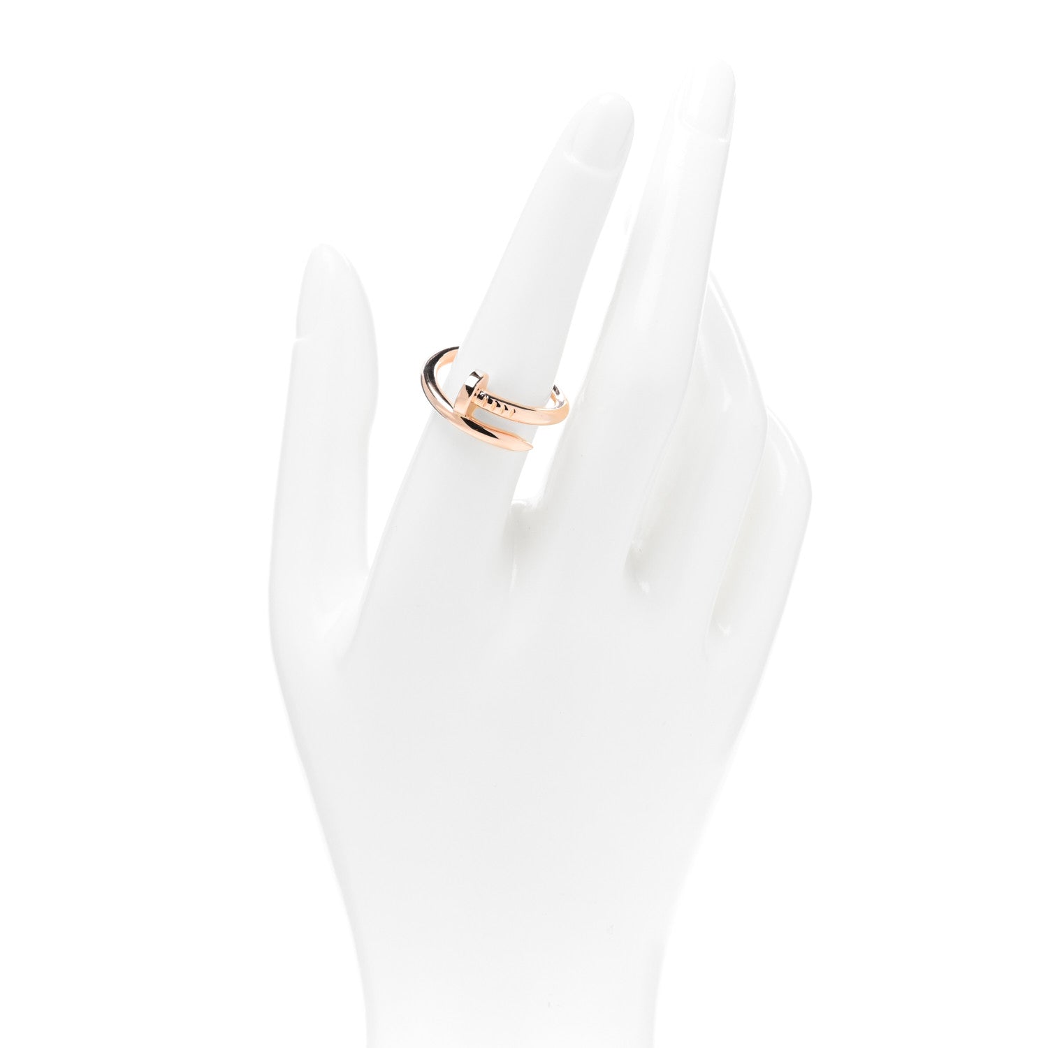 Cartier 18K Pink Gold Juste Un Clou Ring 56 7.5 2 of 5