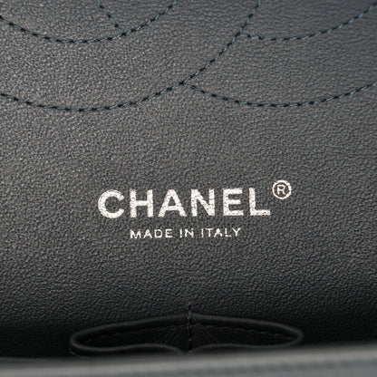 Chanel Lambskin Quilted Jumbo Double Flap Blue 6 of 7