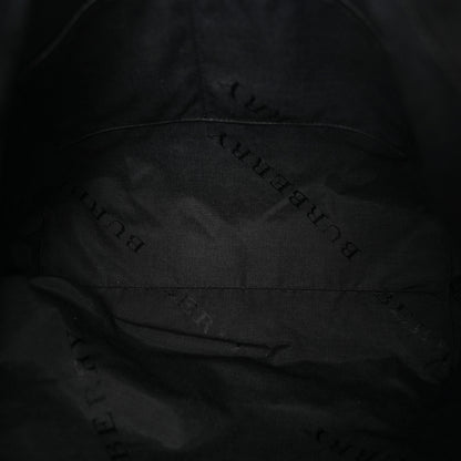 Burberry Heritage Grain Check Embossed Medium Lindburn Hobo Black 5 of 12