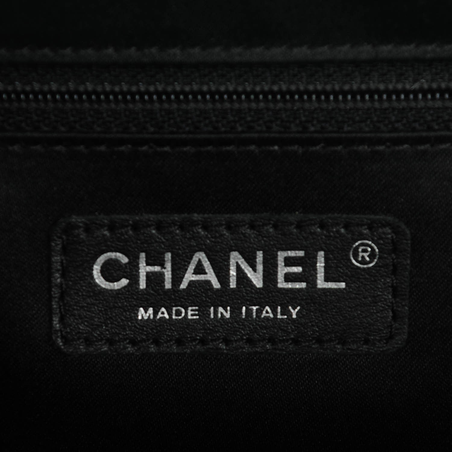 Chanel Caviar Quilted XL Grand Shopping Tote GST Black 6 of 7