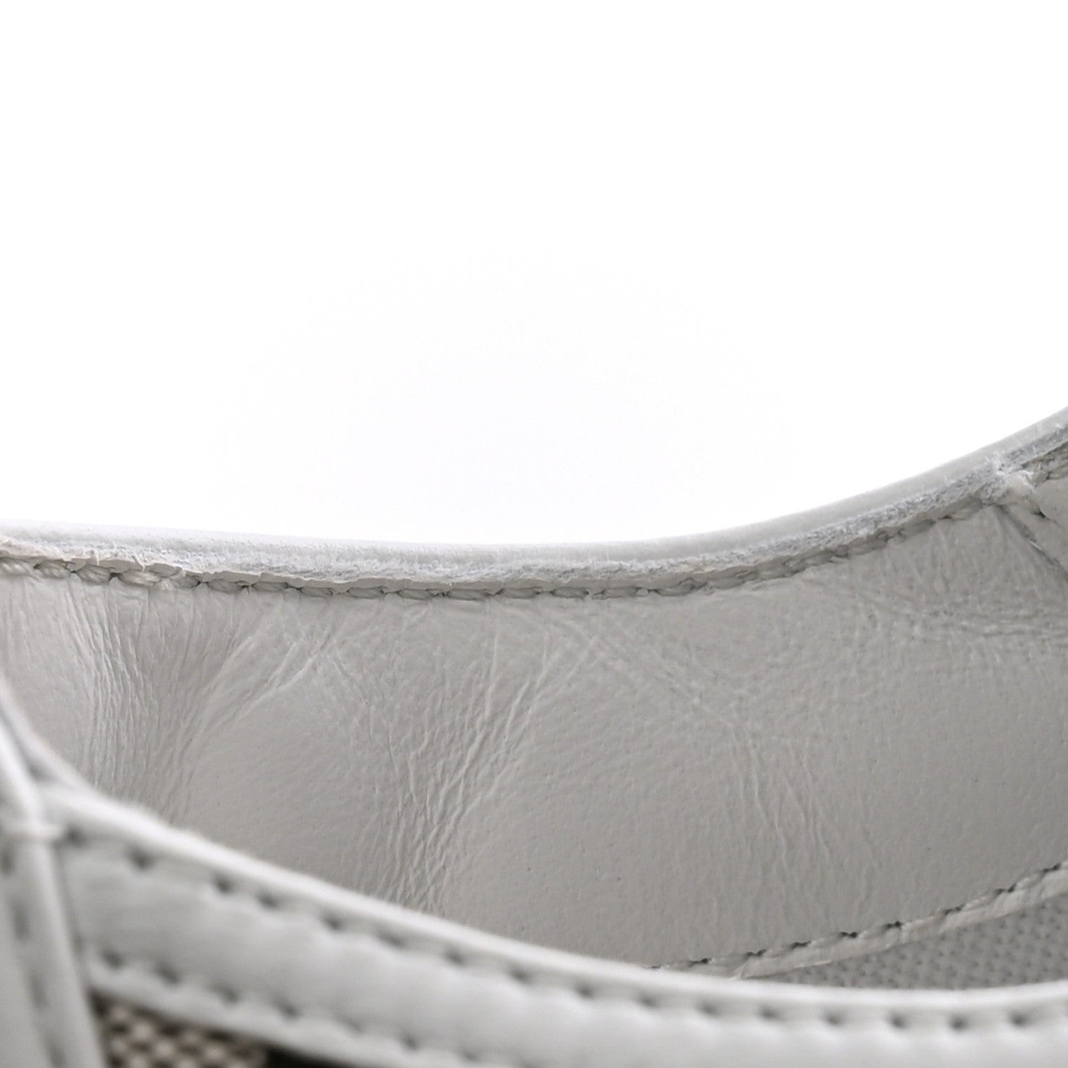Hermes Canvas Calfskin Leopard Get Sneakers 39 Prunoir White 8 of 8
