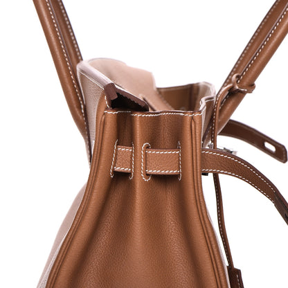 Hermes Natural Barenia Faubourg Birkin 30 Fauve 9 of 27