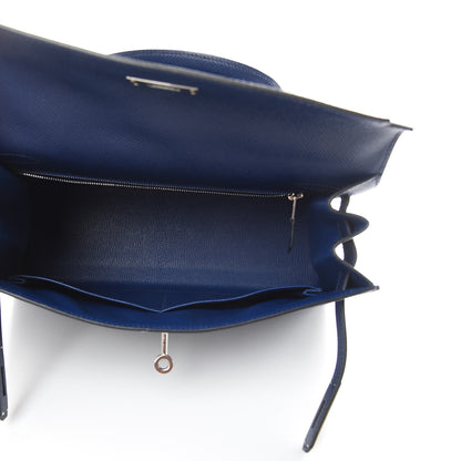 Hermes Epsom Kelly Sellier 28 Bleu Saphir 5 of 10
