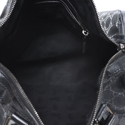 Gucci Imprime Monogram Medium Joy Stud Boston Black 6 of 8