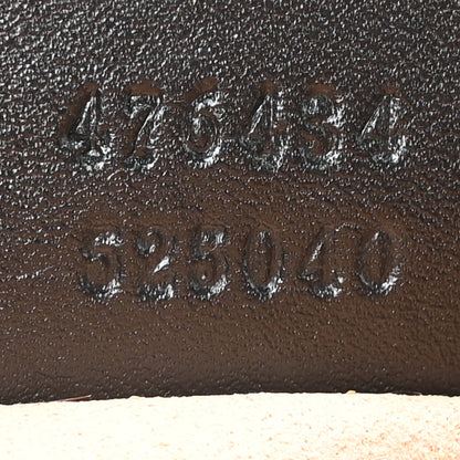 Gucci Calfskin Matelasse GG Marmont Belt Bag 75 30 Black 7 of 11