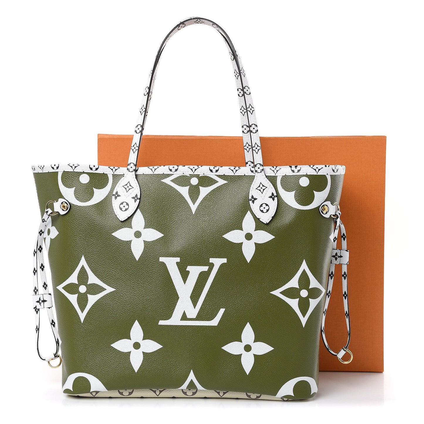 Monogram Giant Neverfull MM Kaki