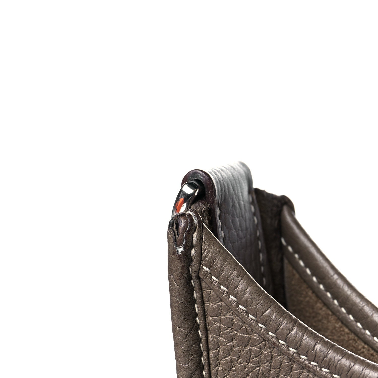 Hermes Taurillon Clemence Evelyne III PM Etoupe 19 of 23