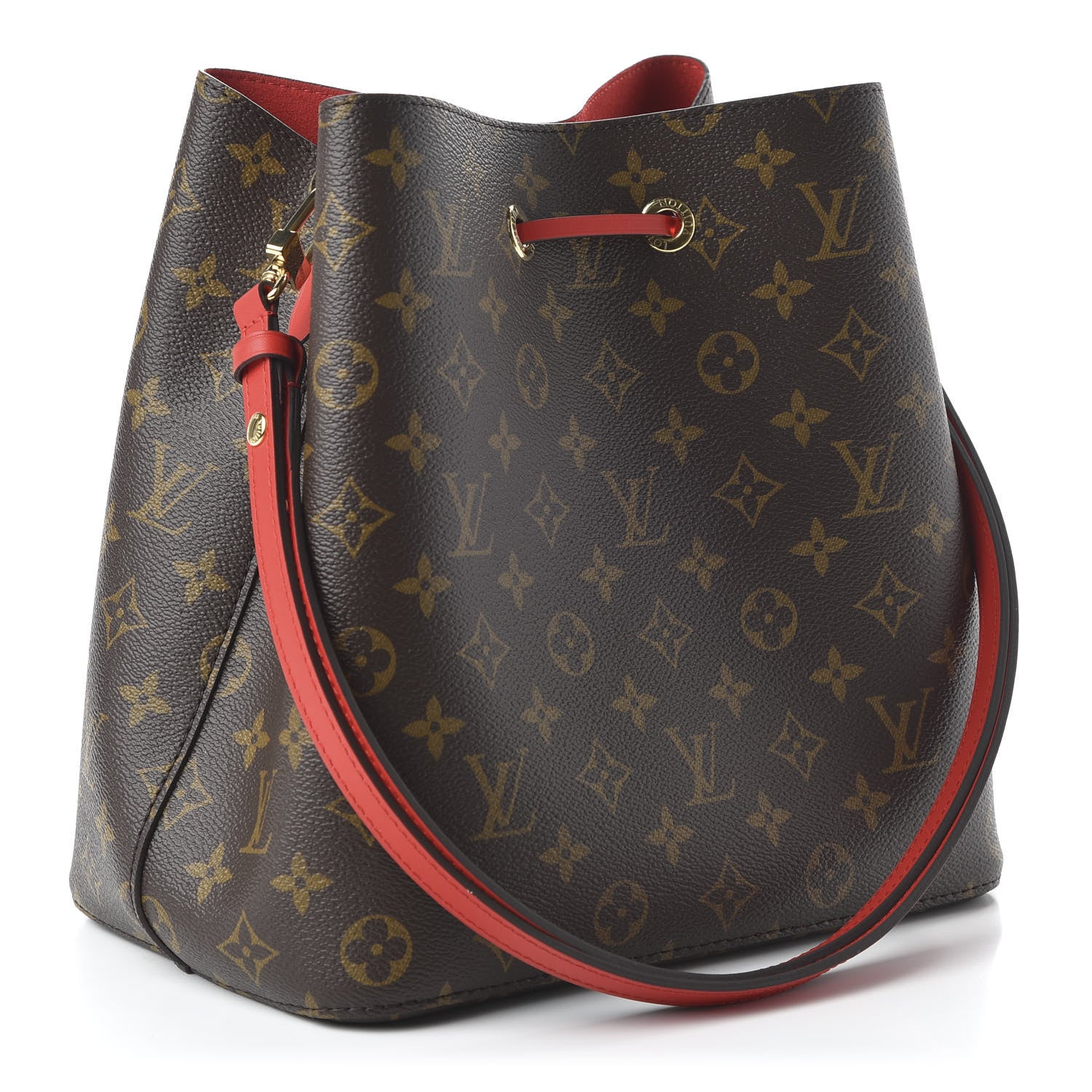 Louis Vuitton Monogram Neonoe MM Coquelicot 3 of 9
