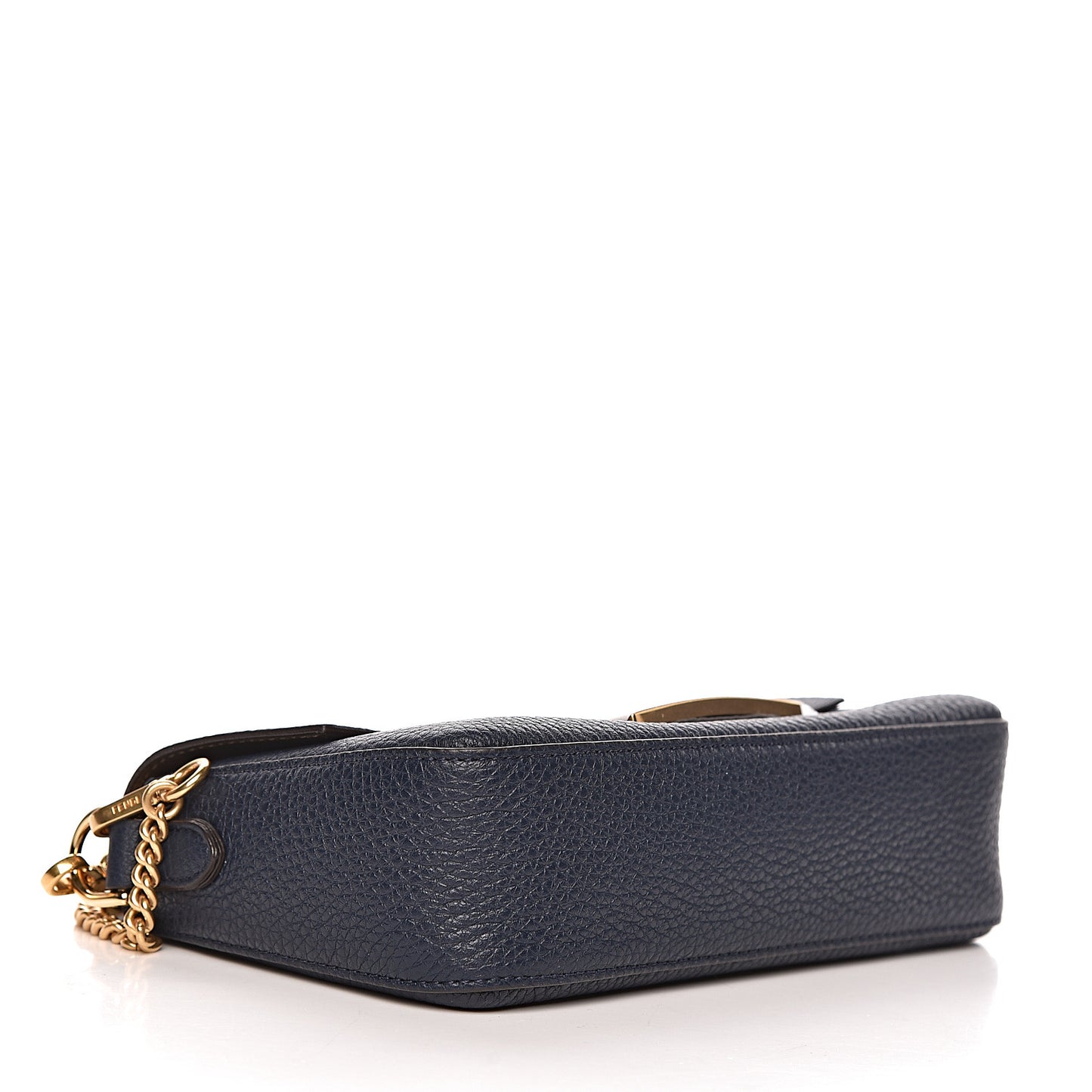 Cuoio Romano Mini Baguette Indaco
