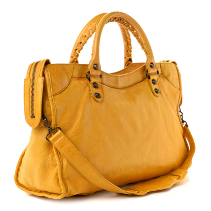 Balenciaga Chevre Classic Hardware City Marigold 4 of 13