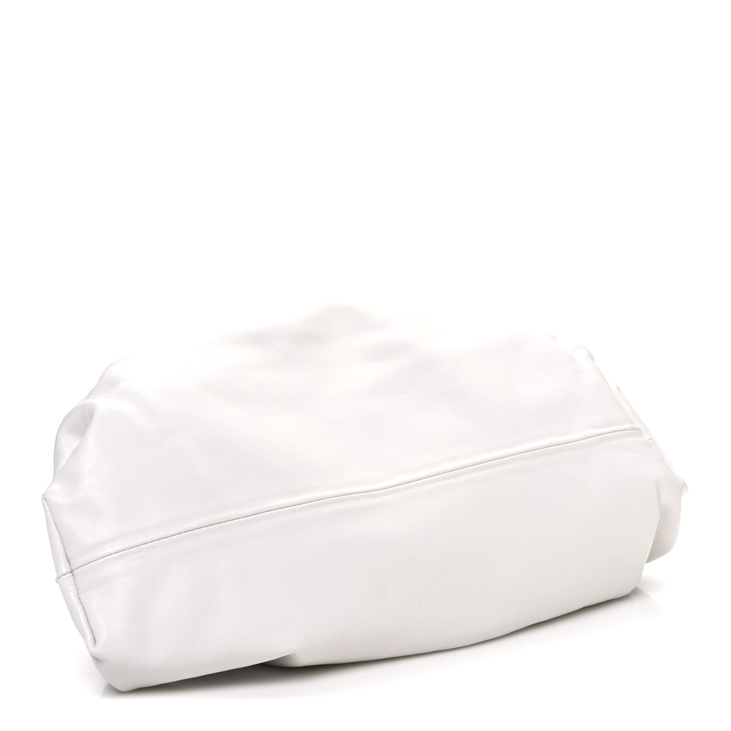 Bottega Veneta Smooth Butter Calf The Pouch Oversized Clutch Mist 4 of 12