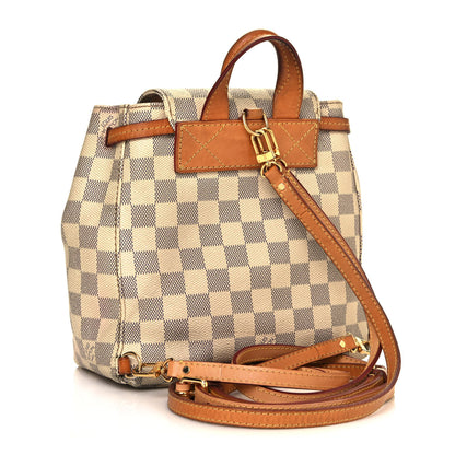 Louis Vuitton Damier Azur Sperone BB Backpack 3 of 16