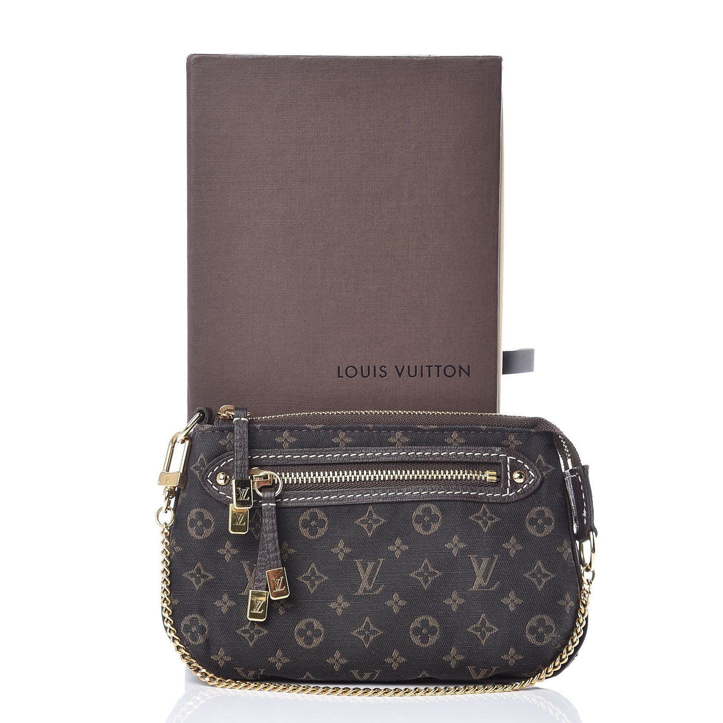 Monogram Idylle Mini Pochette Accessories Fusain