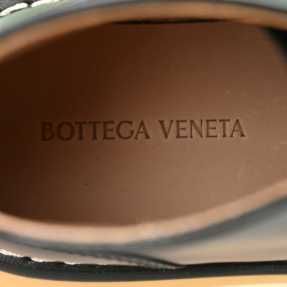 Bottega Veneta Calfskin The Swell Lace Up Ankle Boots 37 Black Natural Rubber 6 of 9