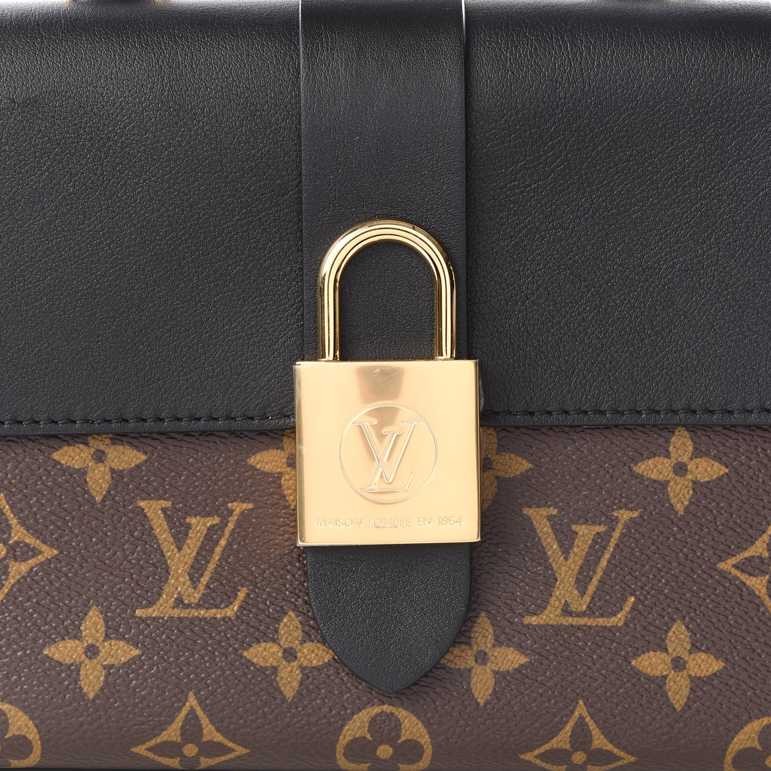 Louis Vuitton Monogram Locky BB Black 8 of 9