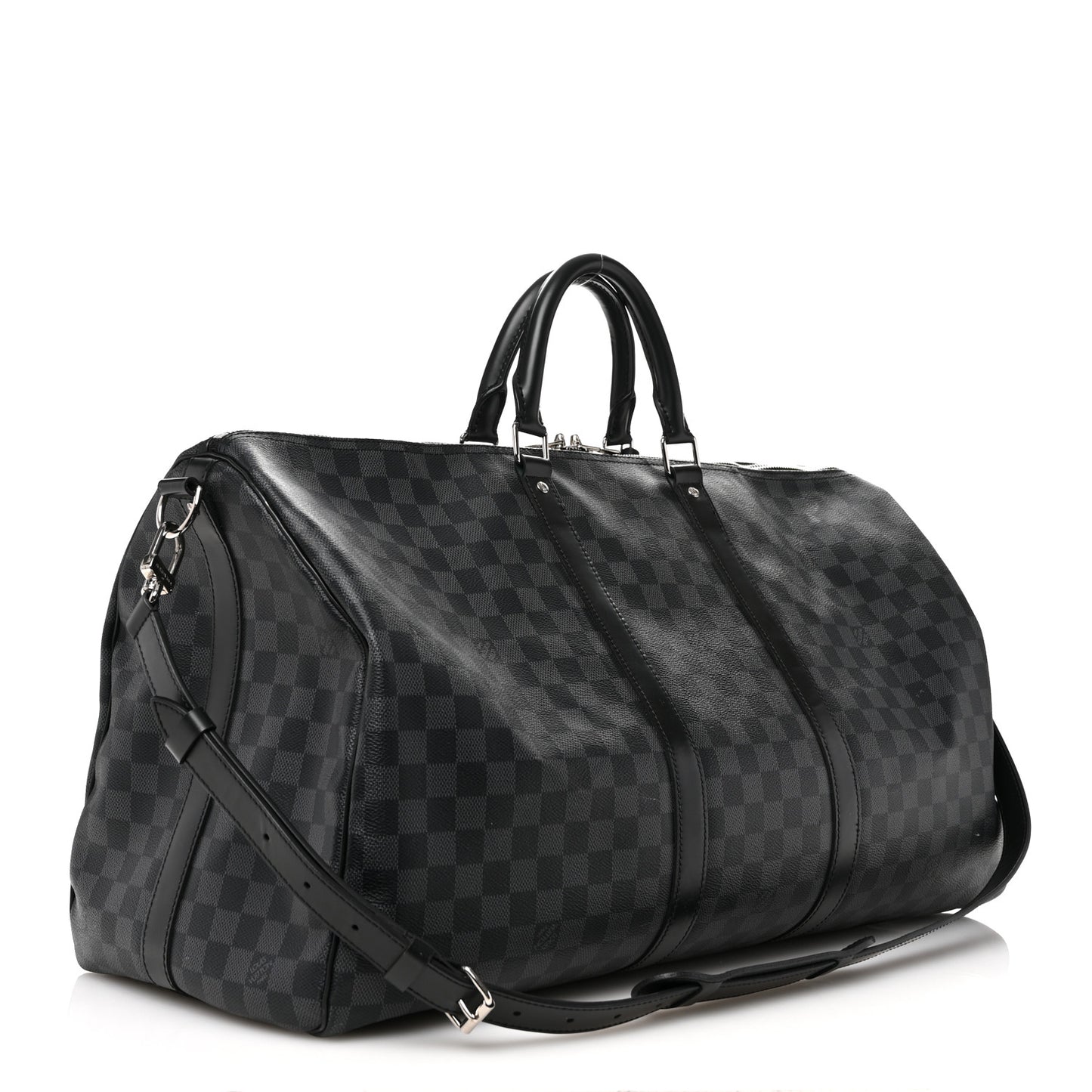 Damier Graphite Keepall Bandouliere 55
