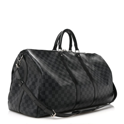 Louis Vuitton Damier Graphite Keepall Bandouliere 55 2 of 11