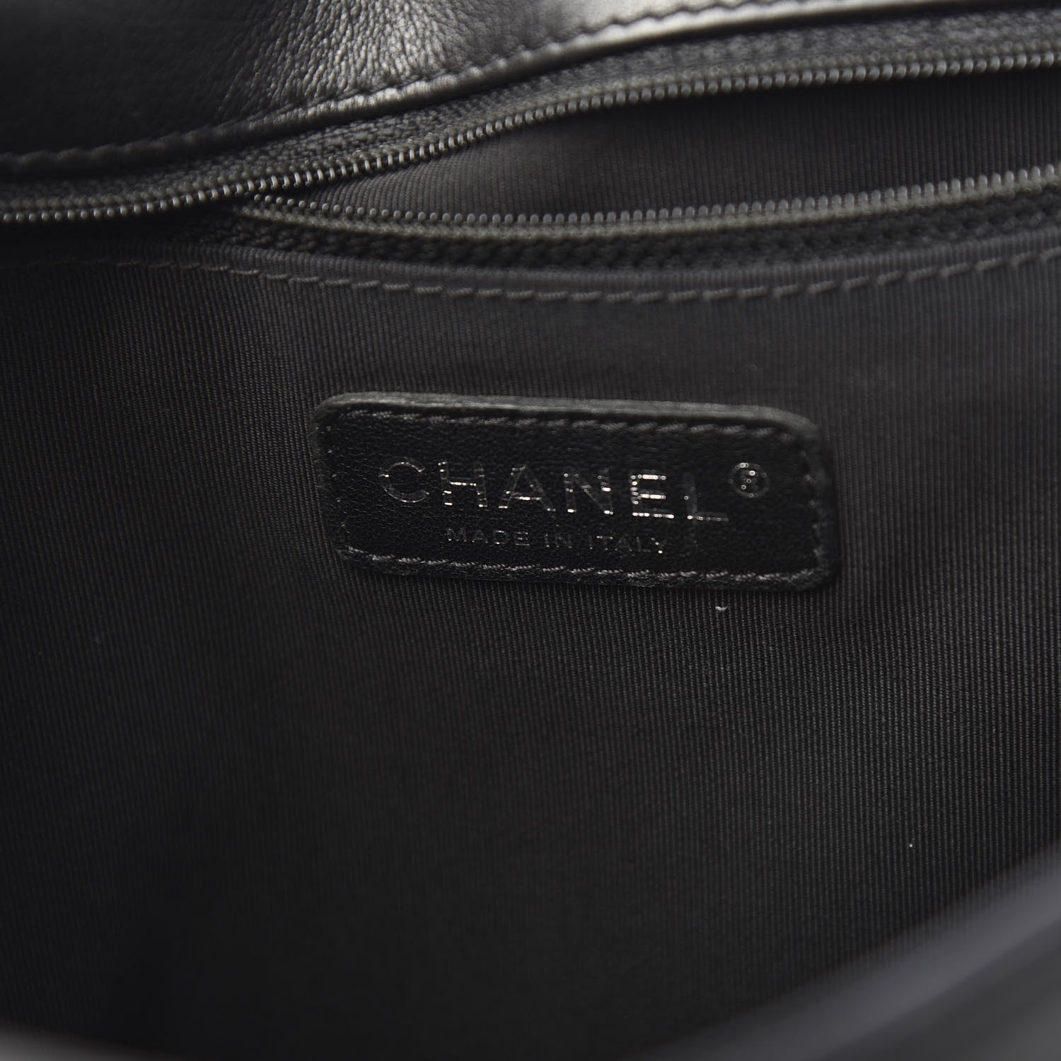 Chanel Calfskin Quilted Large Boy Flap Black 9 of 11