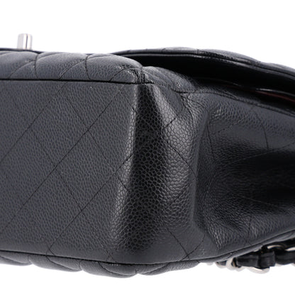 Chanel Caviar Quilted Jumbo Double Flap Black 11 of 11
