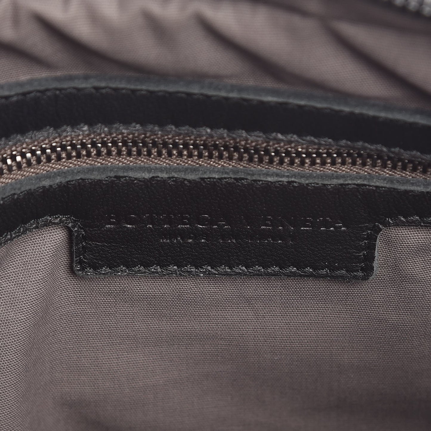 Nappa Intrecciato Crossbody Flap Bag Black