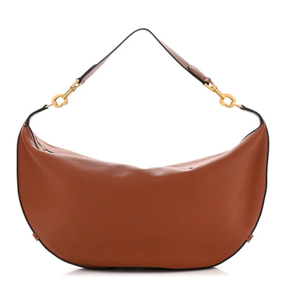 Celine Supple Calfskin Medium Strap Leandre Shoulder Bag Brown 1 of 11