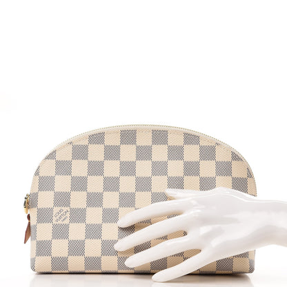 Louis Vuitton Damier Azur Cosmetic Pouch GM 2 of 6