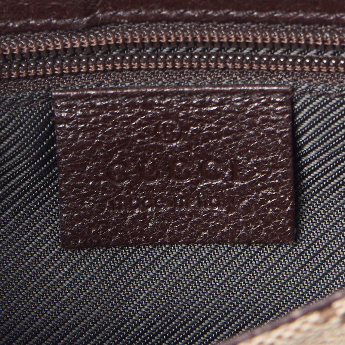 GG Monogram Flight Belt Bag Dark Brown