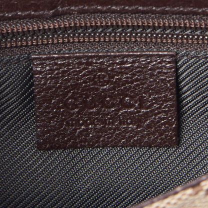 Gucci GG Monogram Flight Belt Bag Dark Brown 8 of 9
