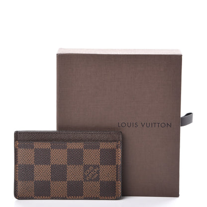 Louis Vuitton Damier Ebene Card Holder 8 of 8