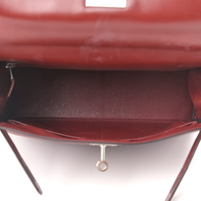 Hermes Box Kelly Retourne 28 Rouge H 4 of 24