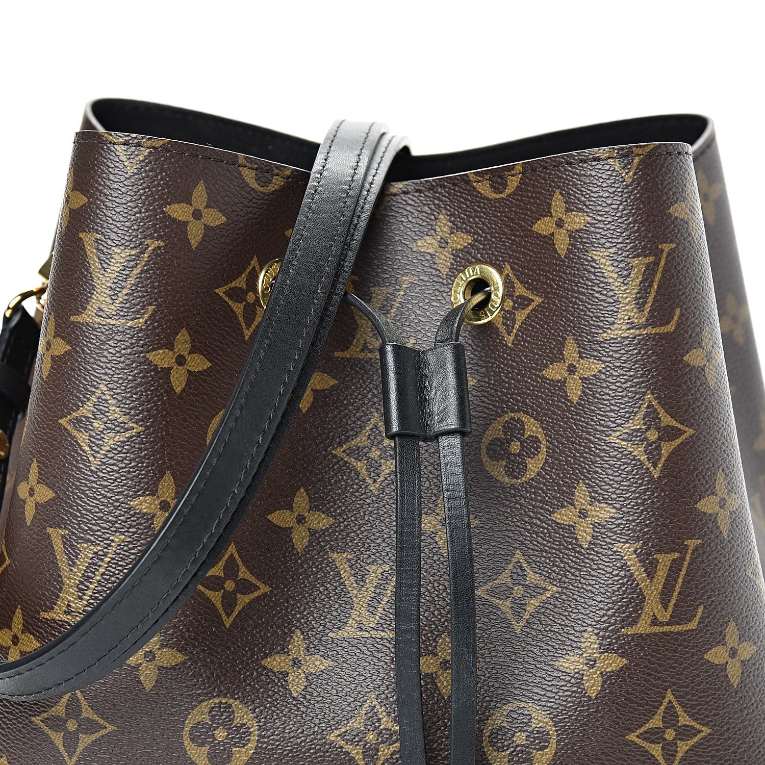 Louis Vuitton Monogram Neonoe MM Black 7 of 11