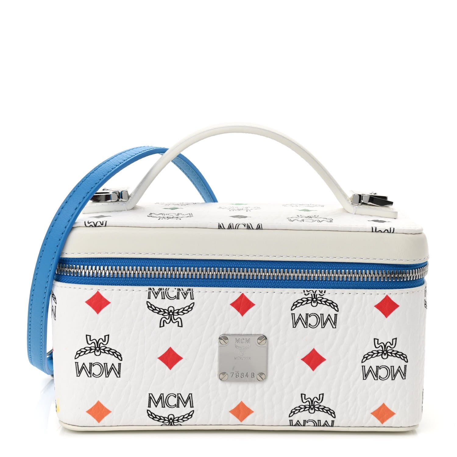 MCM Visetos Rockstar Vanity Case White 1 of 10