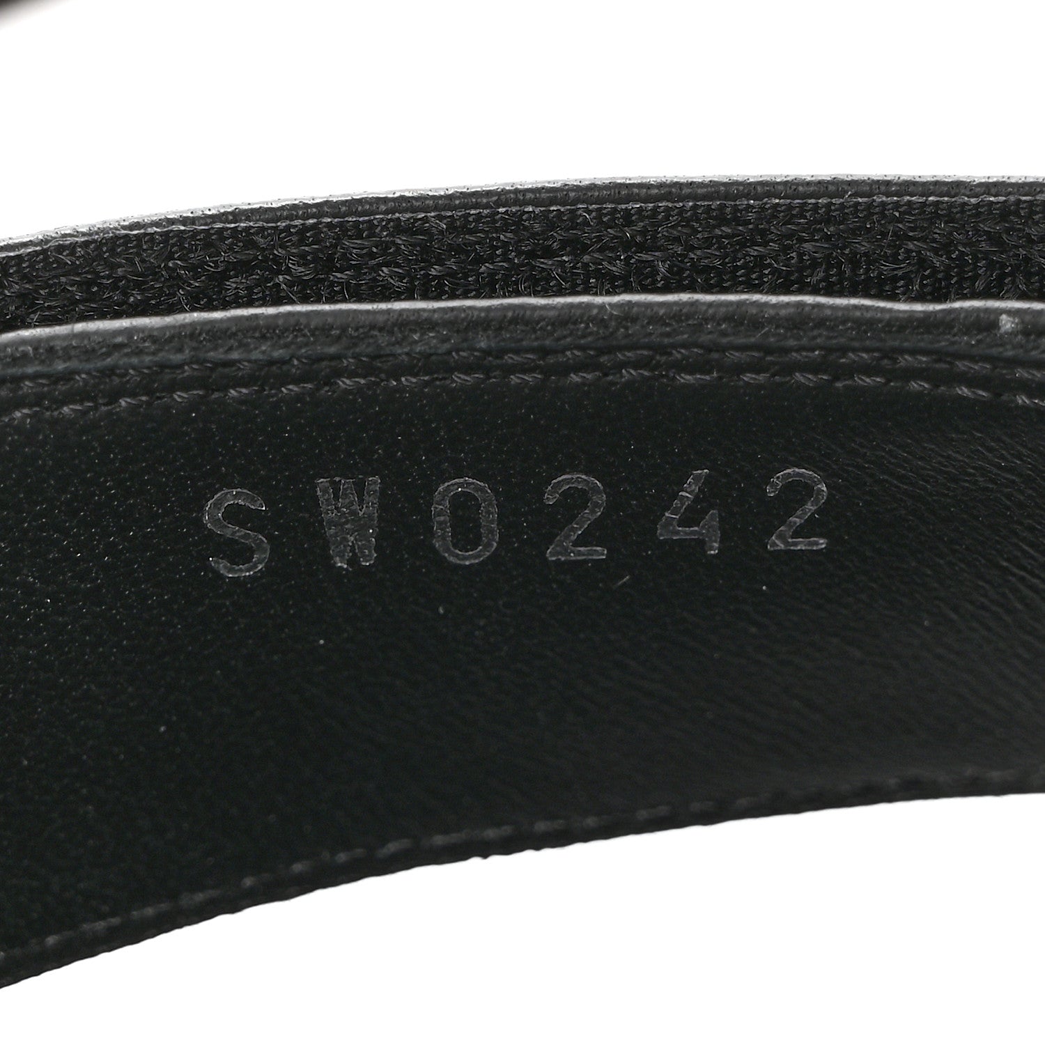 Louis Vuitton Lambskin Flat Sandal 36.5 Black 8 of 11